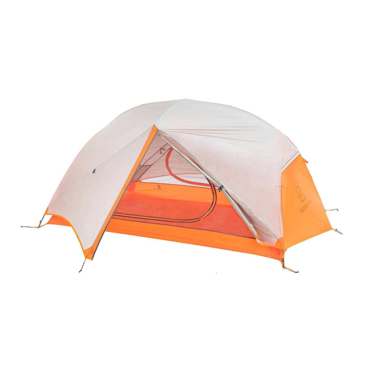 Lightweight 2 Person Outdoor Backpacking Tent with Rain Fly (Open Box)