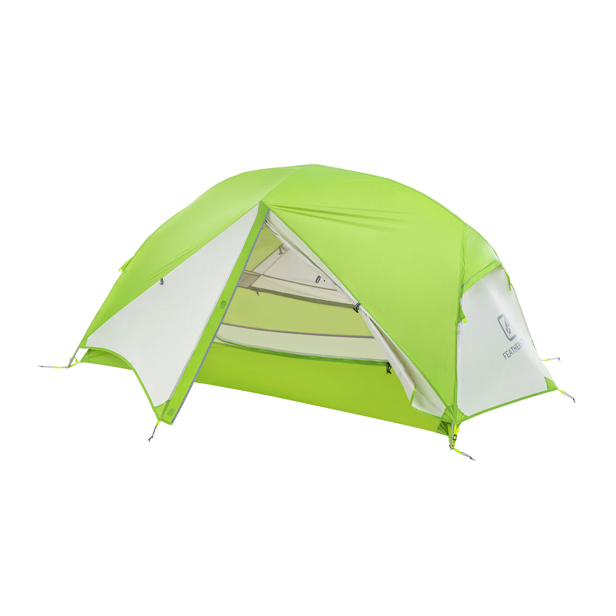 Featherstone Lightweight 2 Person Backpacking Tent with Rain Fly (For Parts)