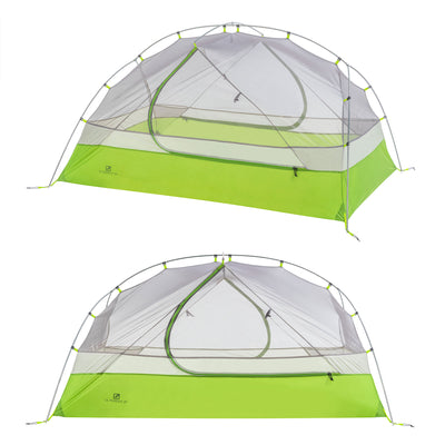 Featherstone Lightweight 2 Person Backpacking Tent with Rain Fly (For Parts)