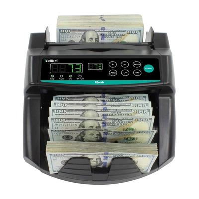 Kolibri Rook Bill Money Counter Machine with Counterfeit Detector (For Parts)