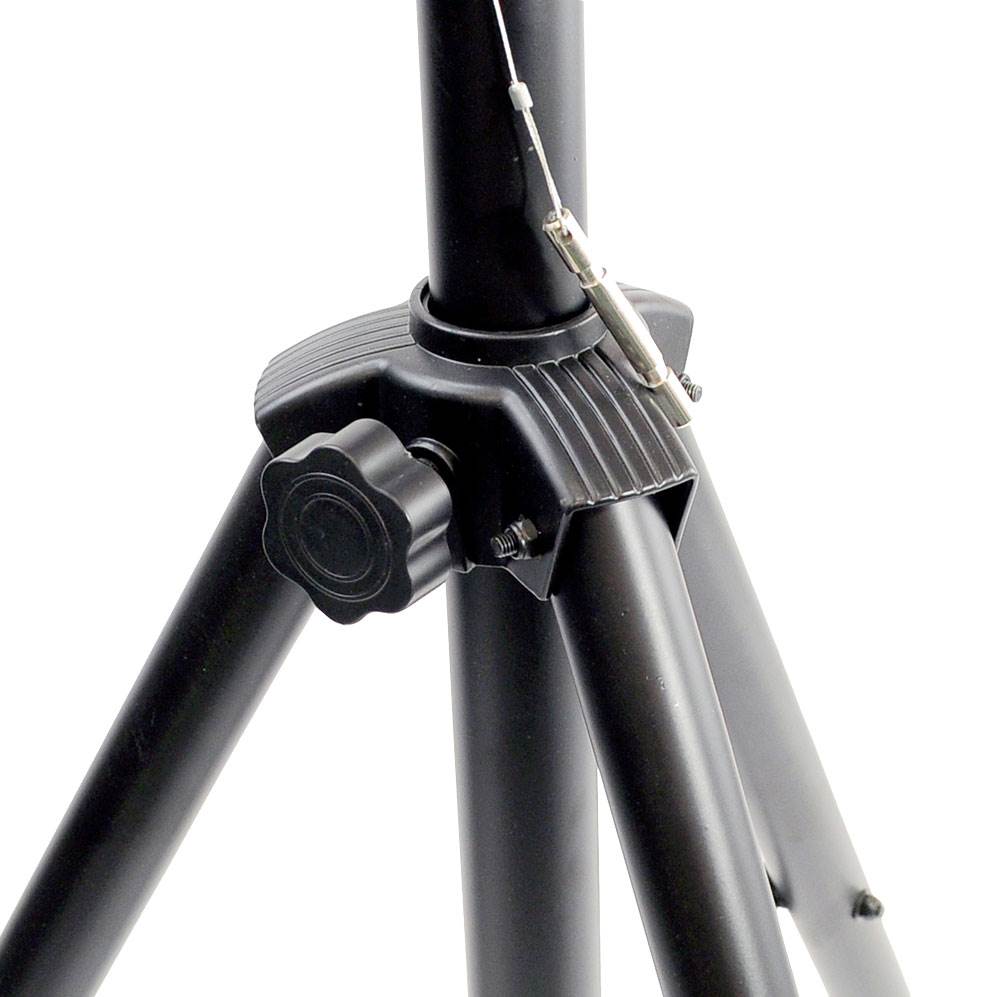 Pyle Pro DJ PA Speaker Monitor Pole Mount Stands + 0.25" Cable Kit (2 Pack)