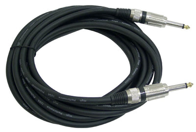 Pyle Pro DJ PA Speaker Monitor Pole Mount Stands + 0.25" Cable Kit (2 Pack)