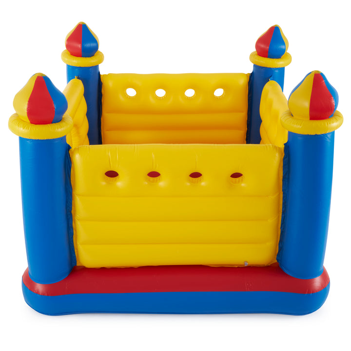 Intex Inflatable Colorful Jump-O-Lene Kids Castle Bouncer for Ages 3-6 | 48259EP