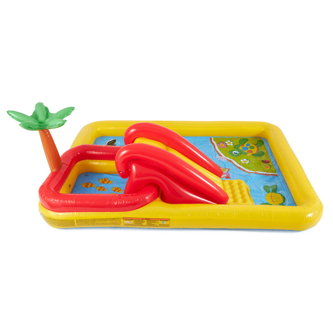 Intex Inflatable Ocean Play Center Pool with Multi-Colored Fun Ballz, 100 Pack