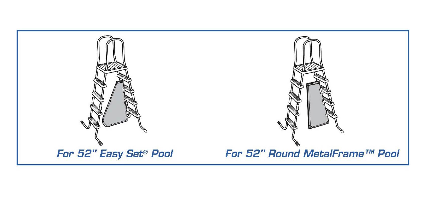 INTEX 52" Above Ground A-Frame Swimming Pool Ladder | 58979E (Open Box)