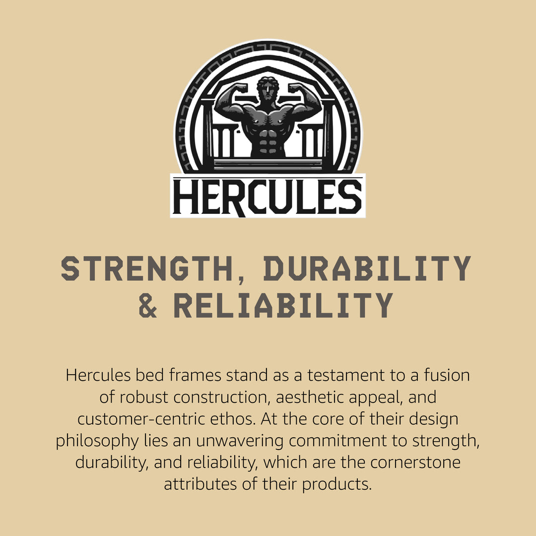 Hercules 8" High Profile Mattress Box Spring Replacement, Twin (Open Box)