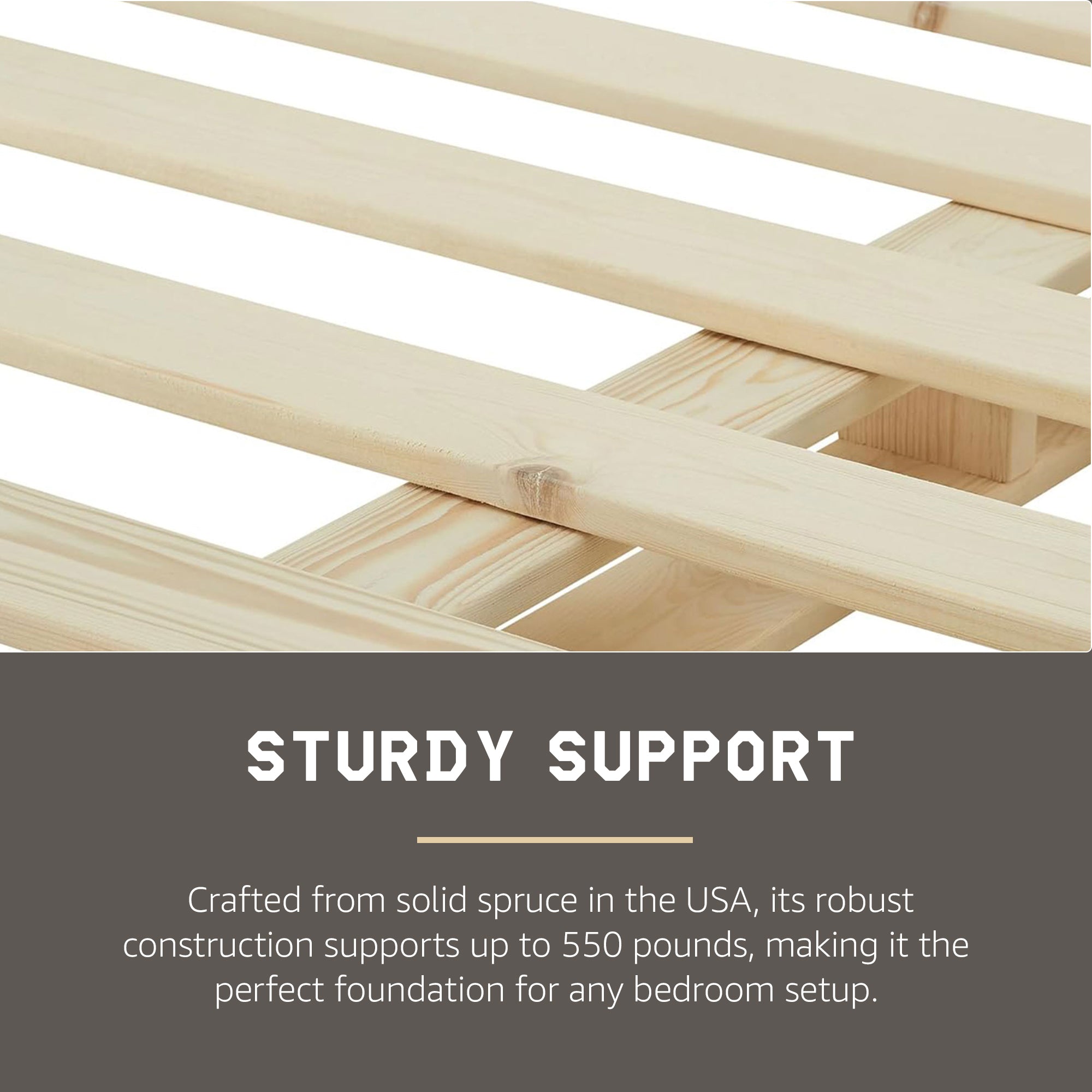 Hercules 8" High Profile Mattress Box Spring Replacement, Twin (Open Box) - VMInnovations