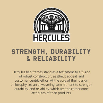 Hercules 4In Low Profile Foundation Mattress Box Spring Replacement, (For Parts)