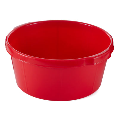 Little Giant 6.5 Gal Plastic All Purpose Farm and Ranch Utility Tub, Red (Used) - VMInnovations