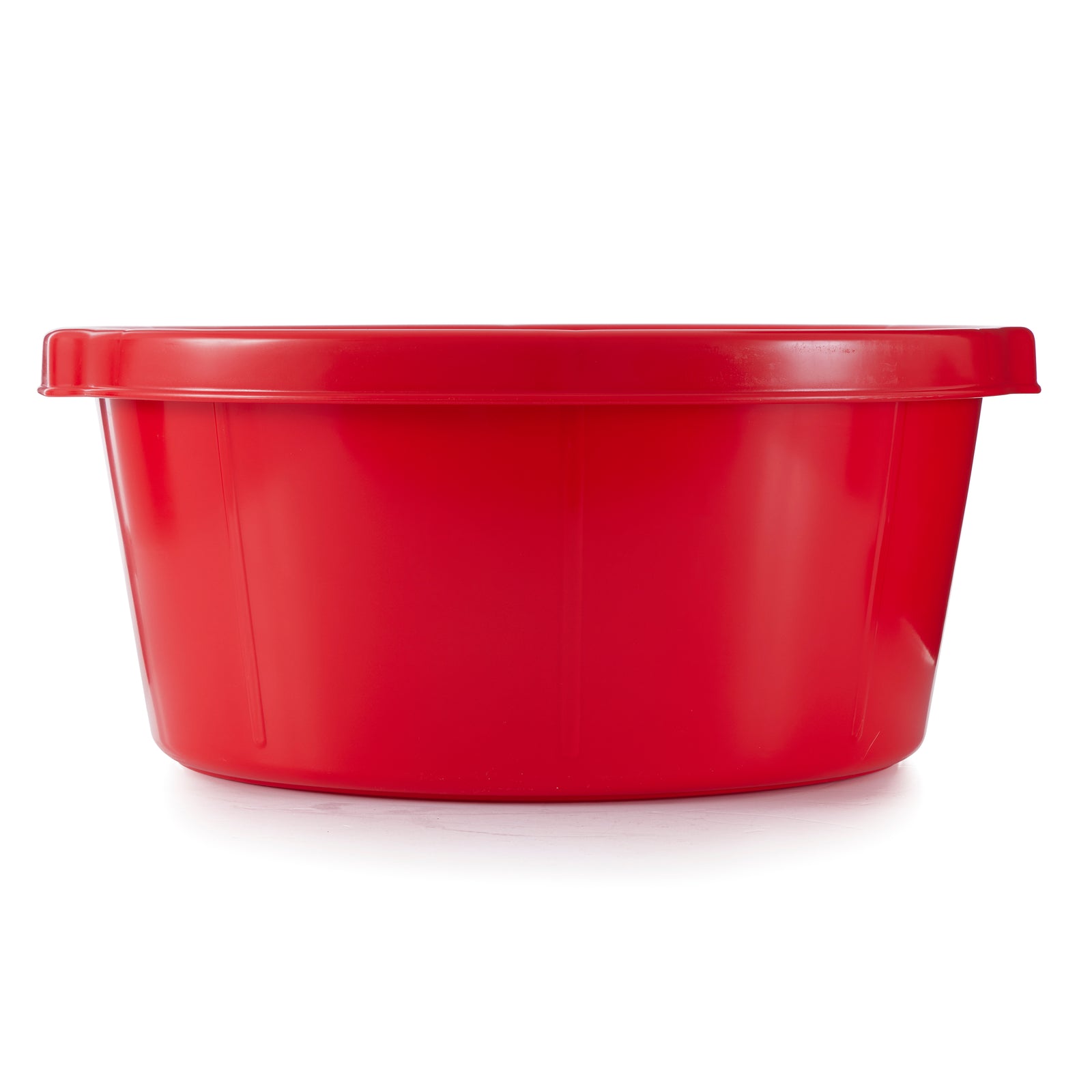 Little Giant 6.5 Gallon Plastic All Purpose Farm and Ranch Utility Tub, Red - VMInnovations