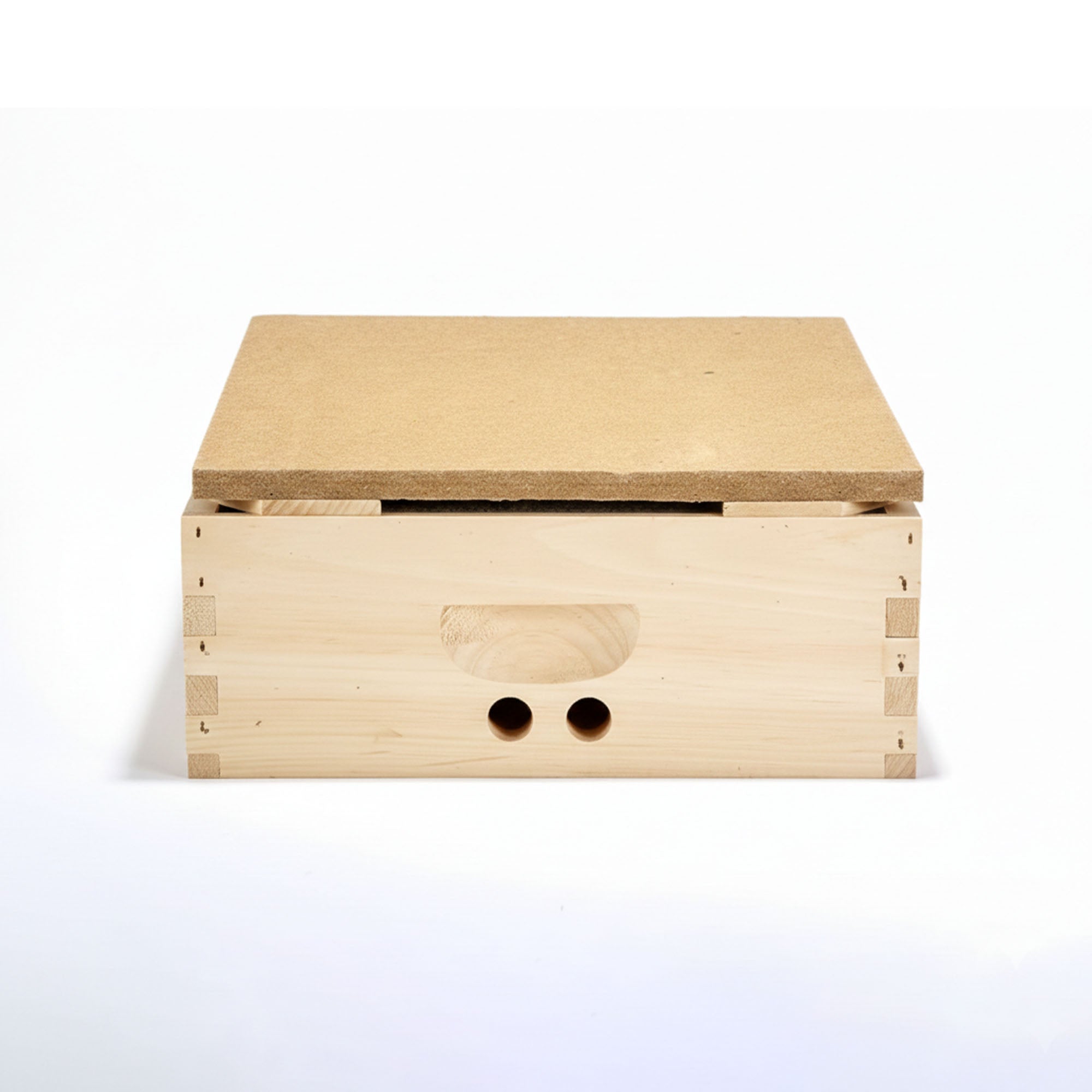 Little Giant Beekeeping Bee Hive Winterizer Hot Box with Moisture Board, Pine - VMInnovations