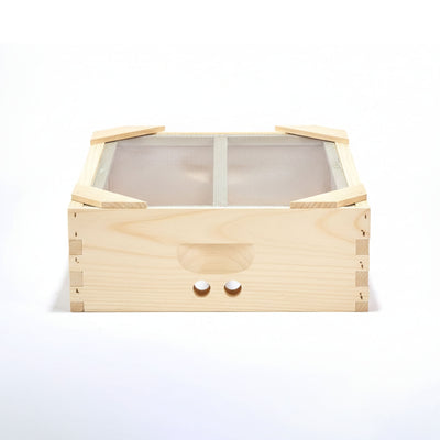 Little Giant Beekeeping Bee Hive Winterizer Hot Box with Moisture Board, Pine - VMInnovations