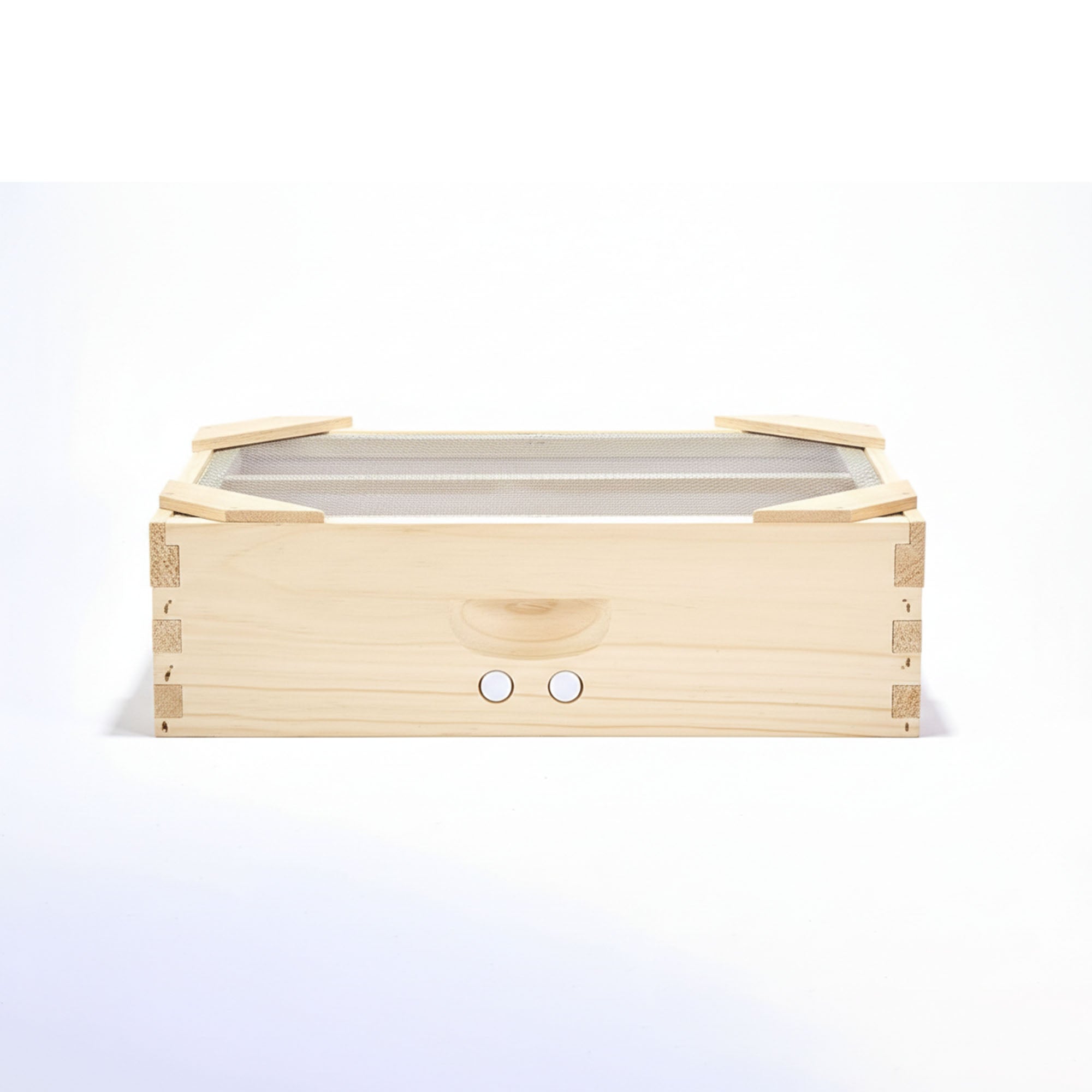 Little Giant Beekeeping Bee Hive Winterizer Hot Box with Moisture Board, Pine - VMInnovations