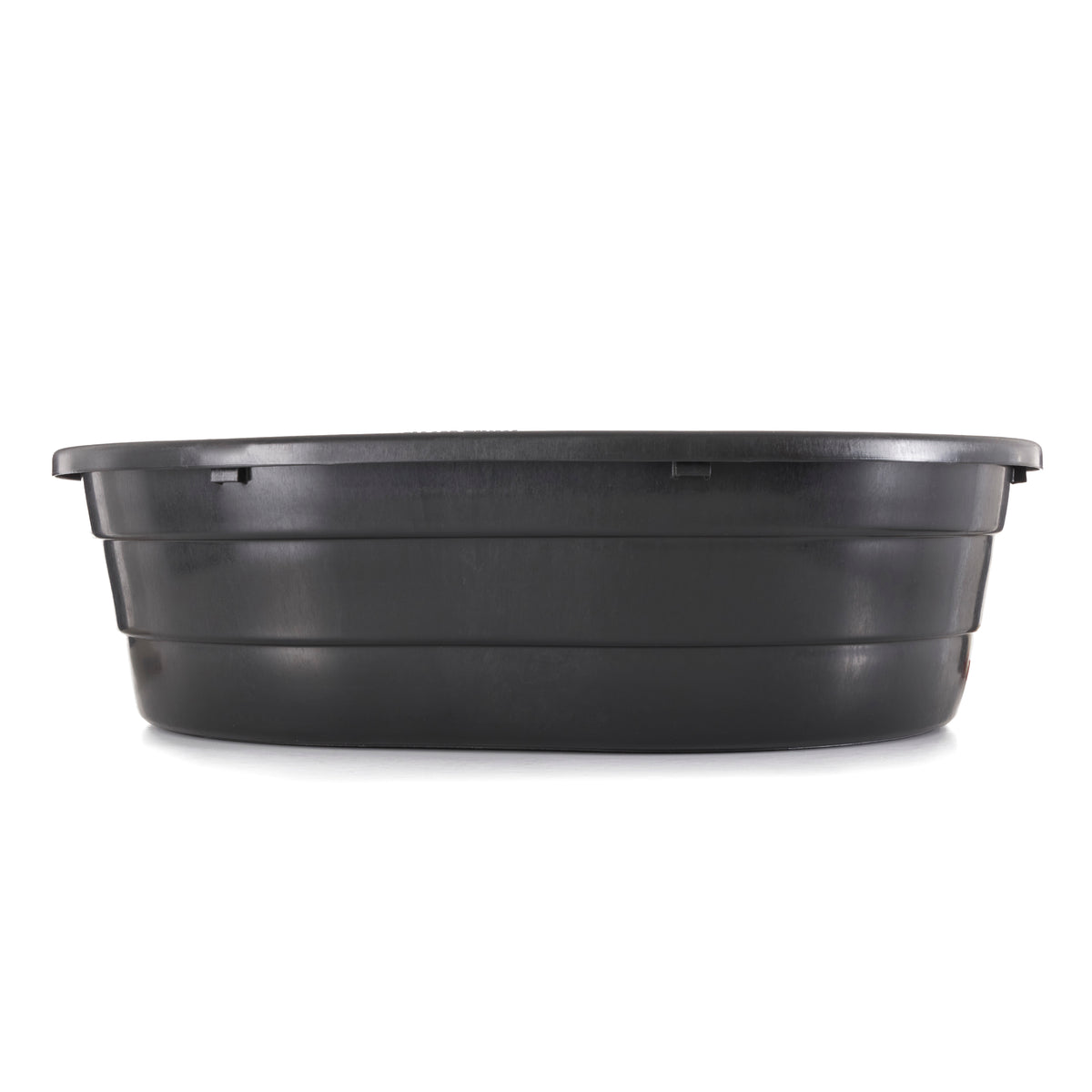 Little Giant 15 Gal Poly Plastic Oval Stock Water Tank Trough, Black (Open Box)