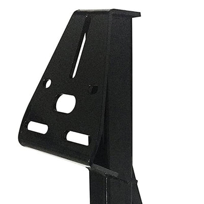 Tow Tuff TTF-08HD Heavy Duty Steel Universal Spare Trailer Tire Carrier, Black - VMInnovations