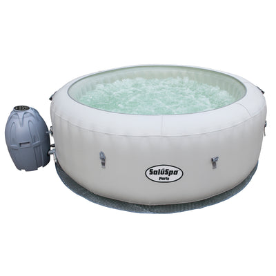 Bestway 54149E SaluSpa Paris AirJet Portable Inflatable 6 Person Hot Tub Spa