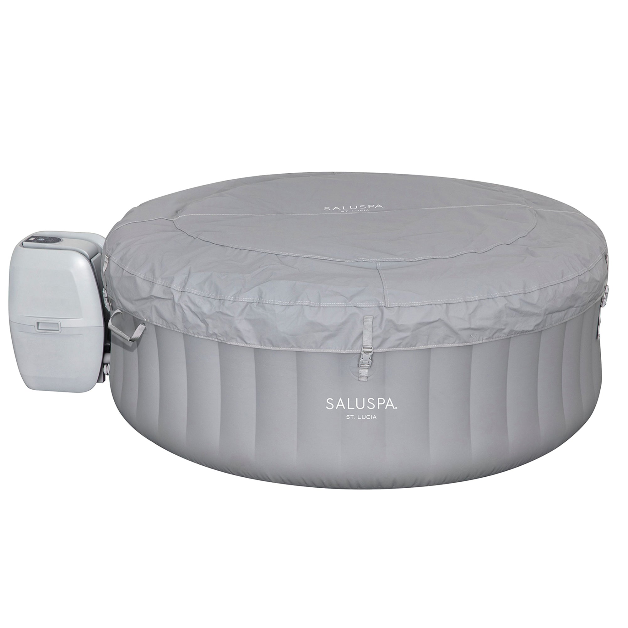 Bestway St. Lucia 67x26" SaluSpa AirJet Inflatable Hot Tub w/ Jets (For Parts)