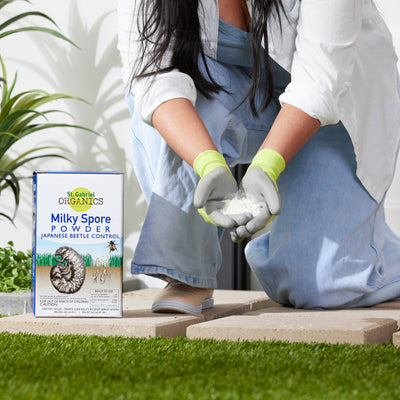 St. Gabriel Organics Milky Spore Powder Japanese Beetle Grub Control, 10 Ounces - VMInnovations