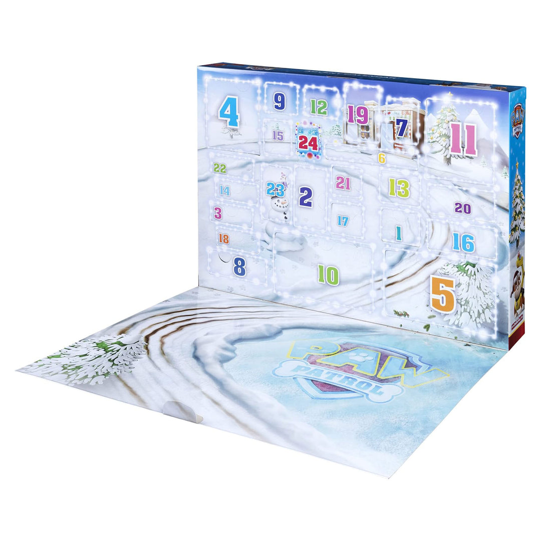 Paw Patrol Holiday Advent Calendar with 24 Collectible Toys for Kids Ages 3 & Up - VMInnovations