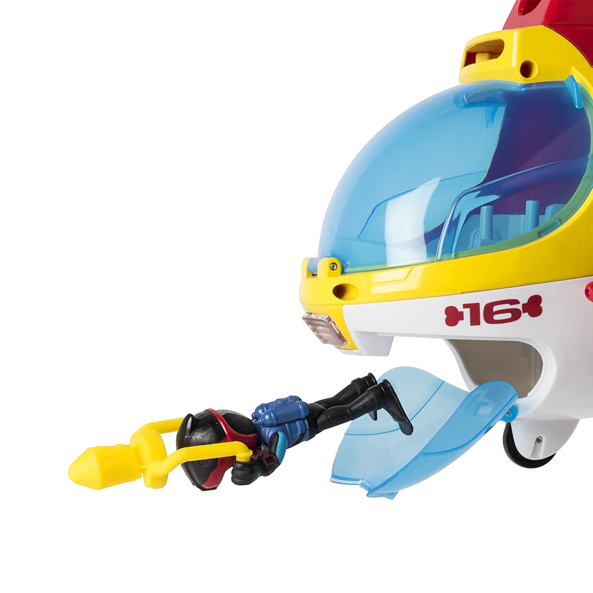 Paw Patrol Sub Patroller Transforming Vehicle with Lights, Sounds, and Launcher - VMInnovations