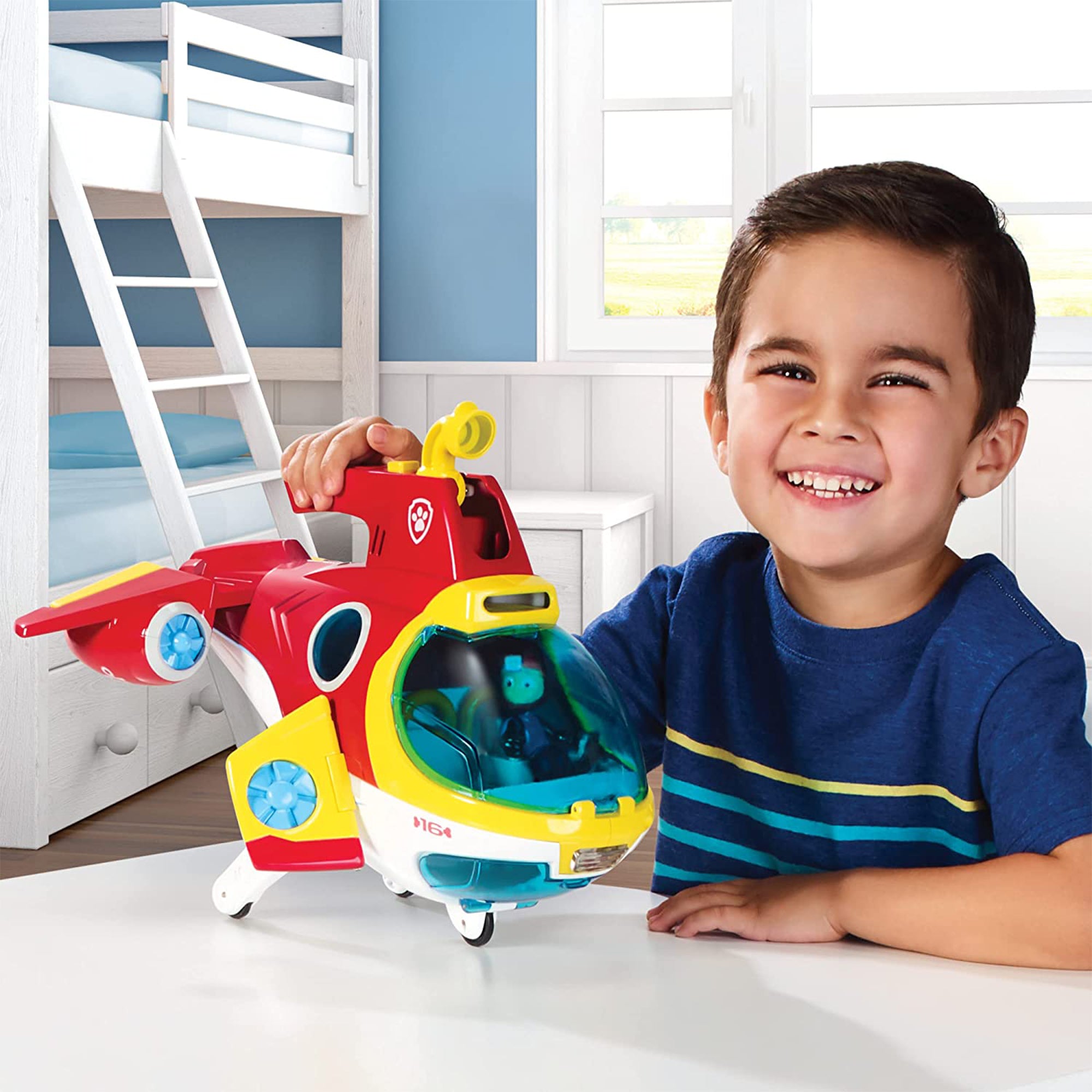 Paw Patrol Sub Patroller Transforming Vehicle with Lights, Sounds, and Launcher - VMInnovations