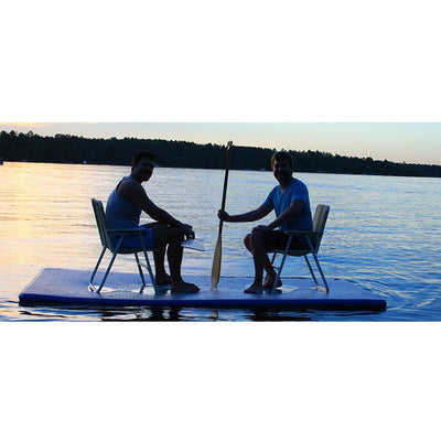 Inflatable 3 Piece Anchor Connection Kit,10' Bouncing Water Mat Blow Up w/ Pump