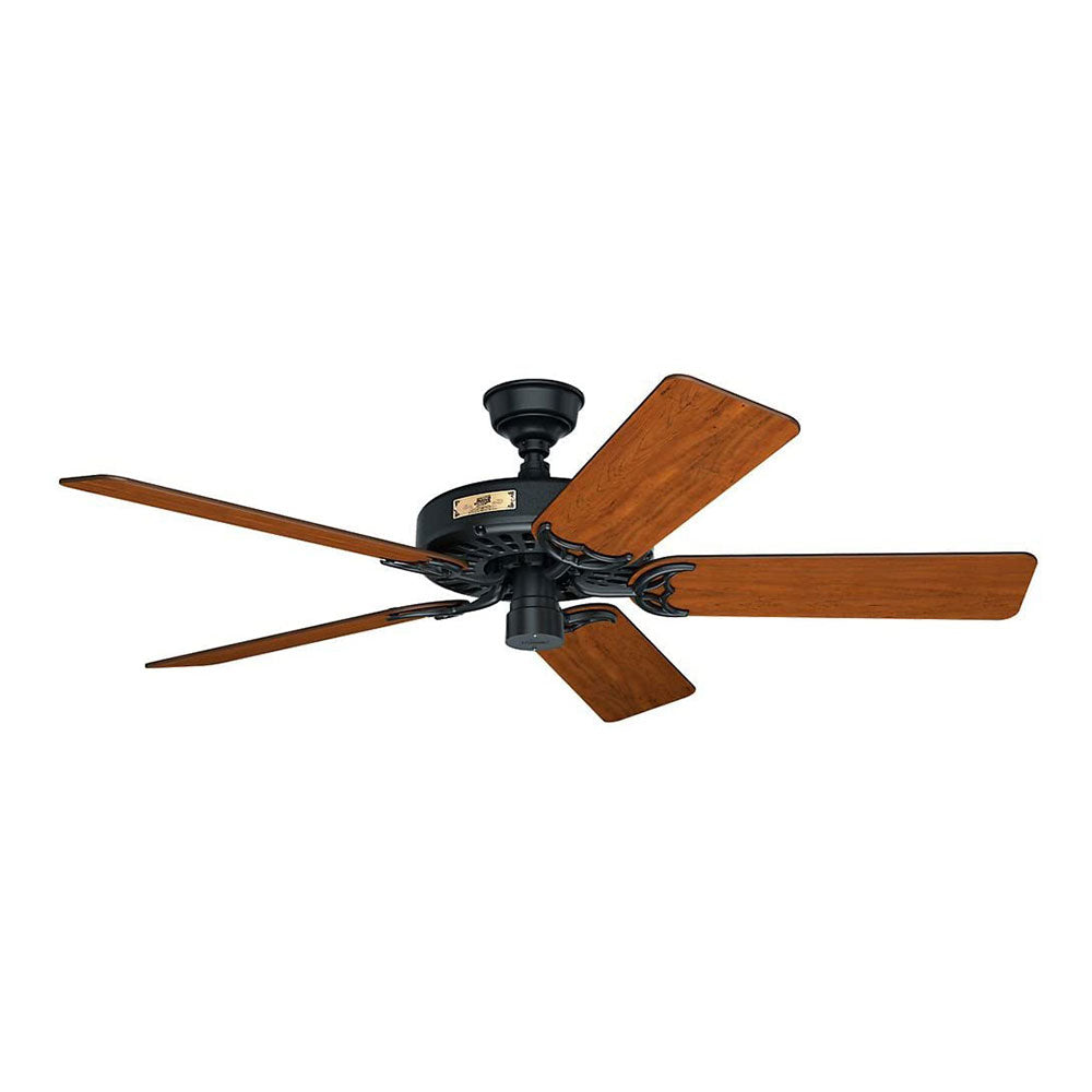 Hunter Fan Company Original Large 52 Inch 3 Speed Outdoor Ceiling Fan, Black