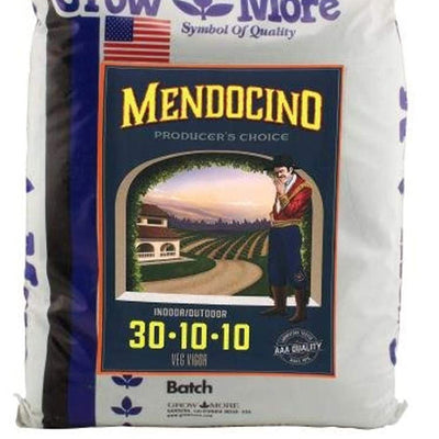 Grow More Mendo Water Soluble Garden and Greenhouse Plant Fertilizer, 25 Pounds