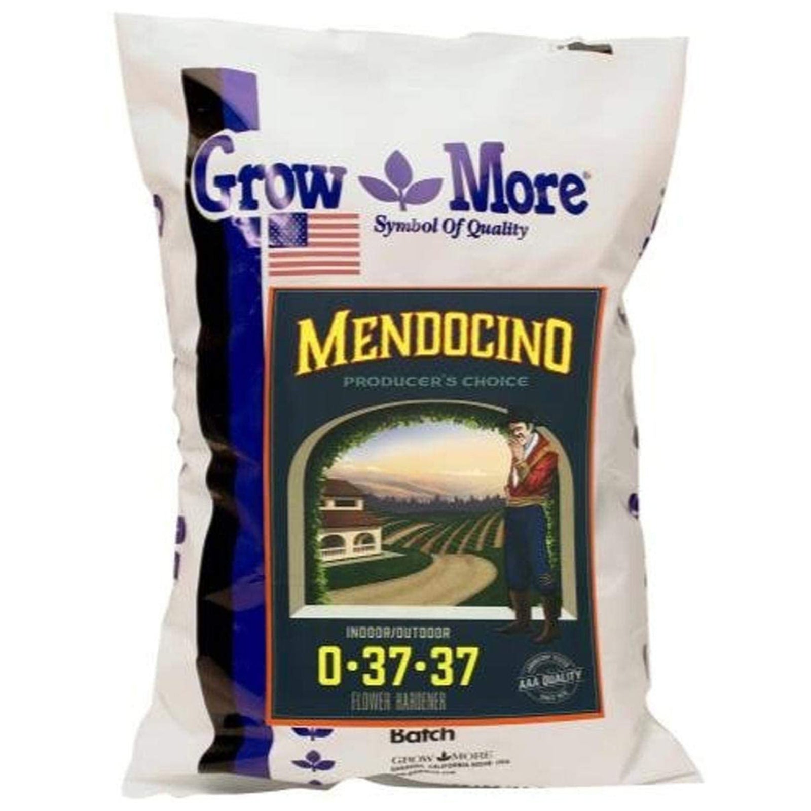 Grow More Mendocino Water Soluble Garden and Greenhouse Flower Hardener, 25 Lbs - VMInnovations