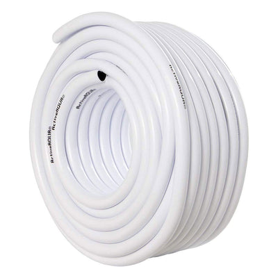 Active Aqua 1/2" Diameter Hydroponic Irrigation Tubing, 100', White (Open Box)
