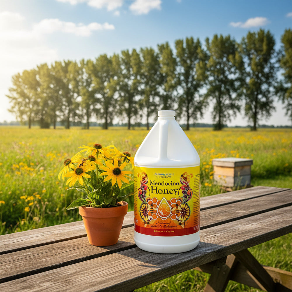 Grow More GR17537 Mendocino Honey Supplement for Hydroponic Gardens, 1 Gallon - VMInnovations