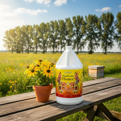 Grow More GR17537 Mendocino Honey Supplement for Hydroponic Gardens, 1 Gallon - VMInnovations