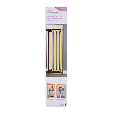 Dreambaby F193B Chelsea 7 Inch Wide Baby and Pet Safety Gate Extension, Black - VMInnovations