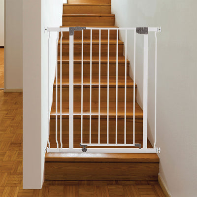 Dreambaby L768 Liberty 29.5 to 36.5 Inch Auto-Close Baby Pet Safety Gate, White - VMInnovations