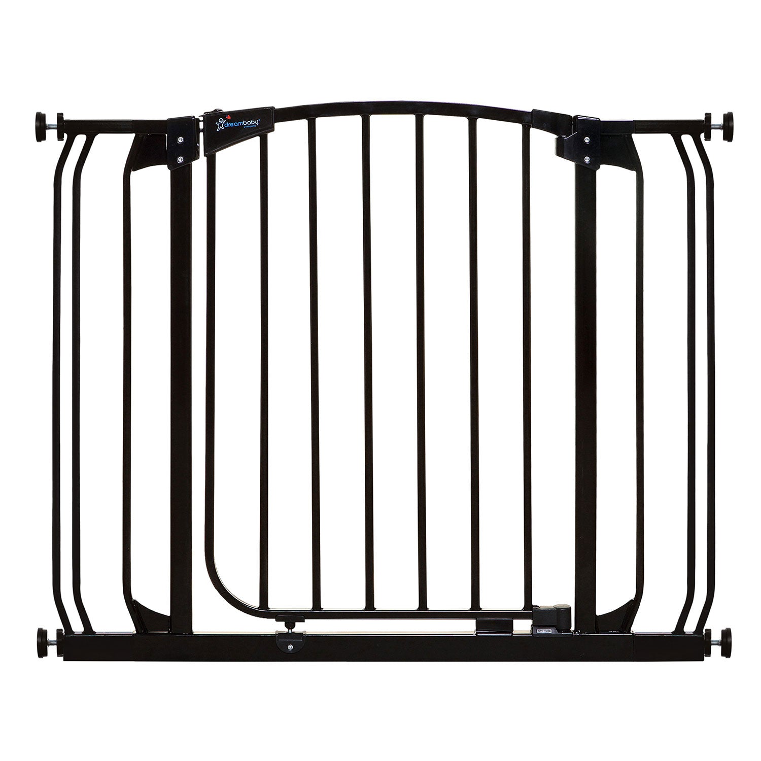 Dreambaby L778B Chelsea 28 to 39 Inch Auto-Close Baby Pet Safety Gate, Black