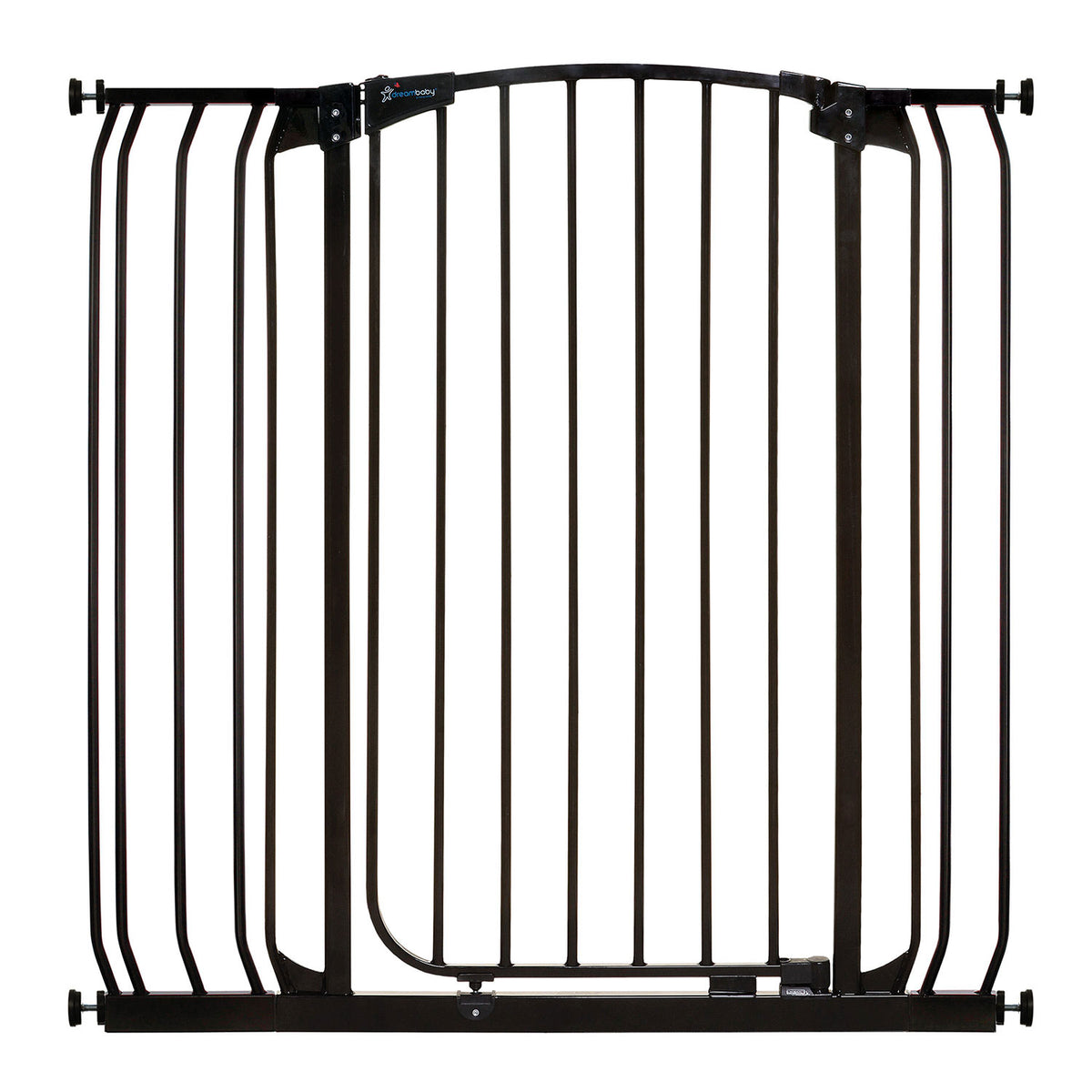 Dreambaby L782B Chelsea 28 to 42.5 Inch Auto-Close Baby Pet Safety Gate, Black - VMInnovations