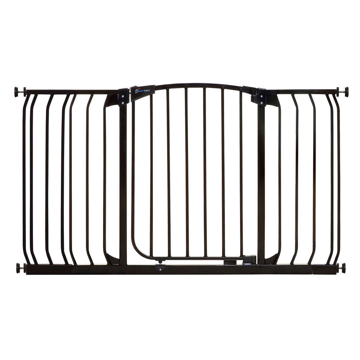 Dreambaby L790B Chelsea 38 to 53 Inch Auto-Close Baby Pet Safety Gate, Black - VMInnovations