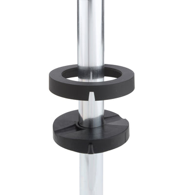 Rev-A-Shelf 18'' Full-Circle Polymer 2-Shelf Lazy Susan, White, 3072-18-11-52 - VMInnovations