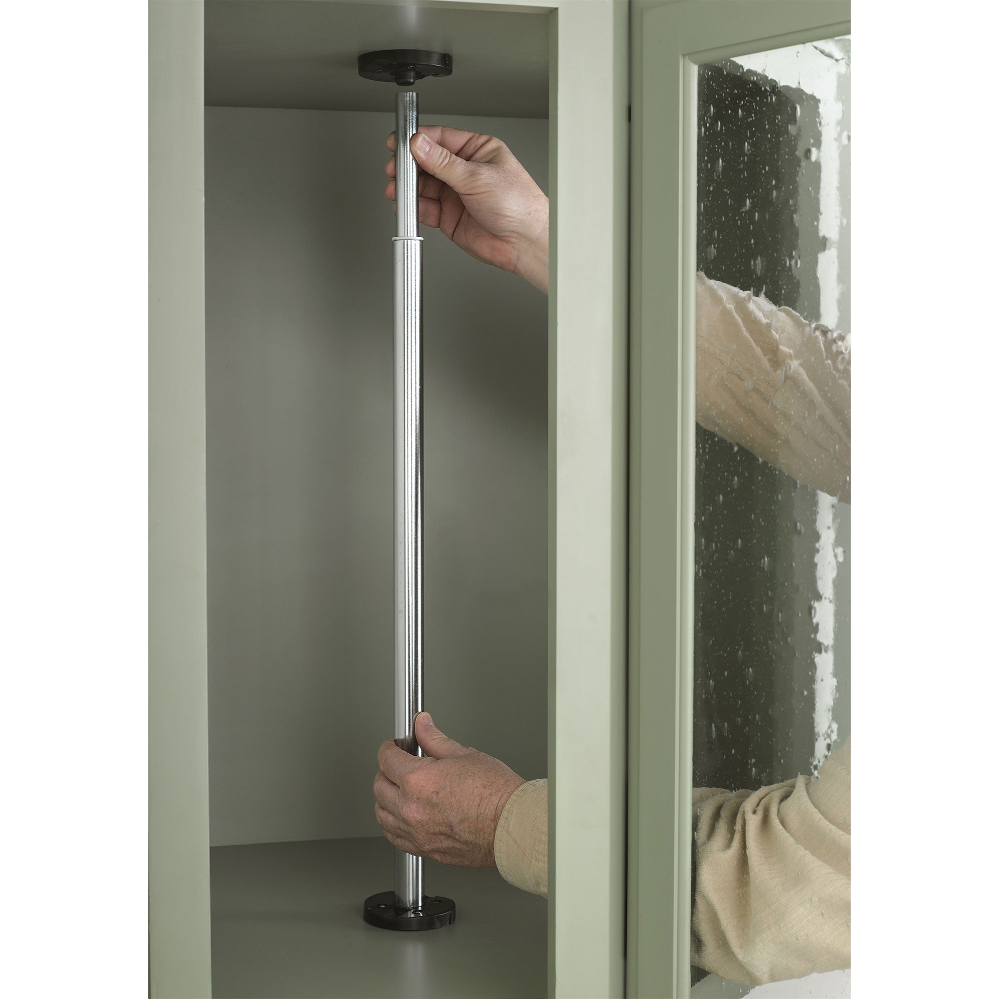 Rev-A-Shelf 20'' Lazy Susan Full-Circle Polymer 2-Shelf, White, 3072-20-11-52 - VMInnovations