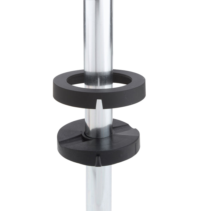 Rev-A-Shelf 28'' Lazy Susan Full-Circle Polymer 2-Shelf, White, 3072-28-11-52