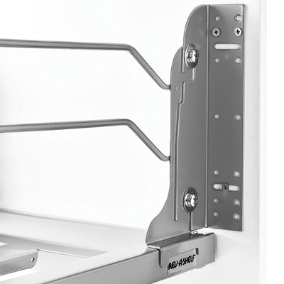 Rev-A-Shelf Double Pullout Trash Can 27 qt. with Soft-close, 53WC-1527SCDM-217 - VMInnovations