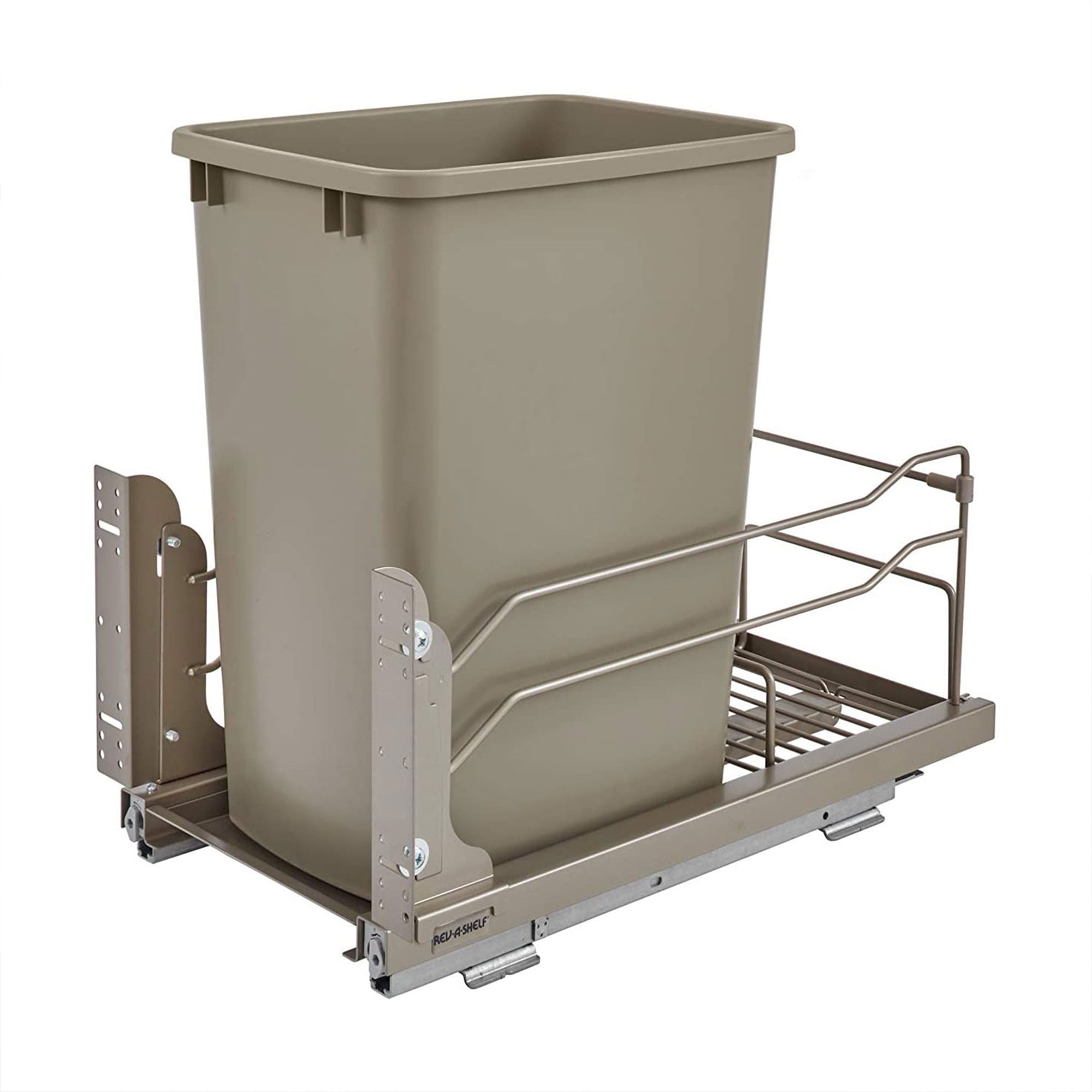 Rev-A-Shelf Pullout Kitchen Trash Can 35 qt. with Soft-close, 53WC-1535SCDM-112 - VMInnovations