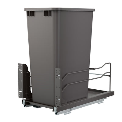 Rev-A-Shelf Pullout Kitchen Trash Can 50 qt. with Soft-close, 53WC-1550SCDM-113