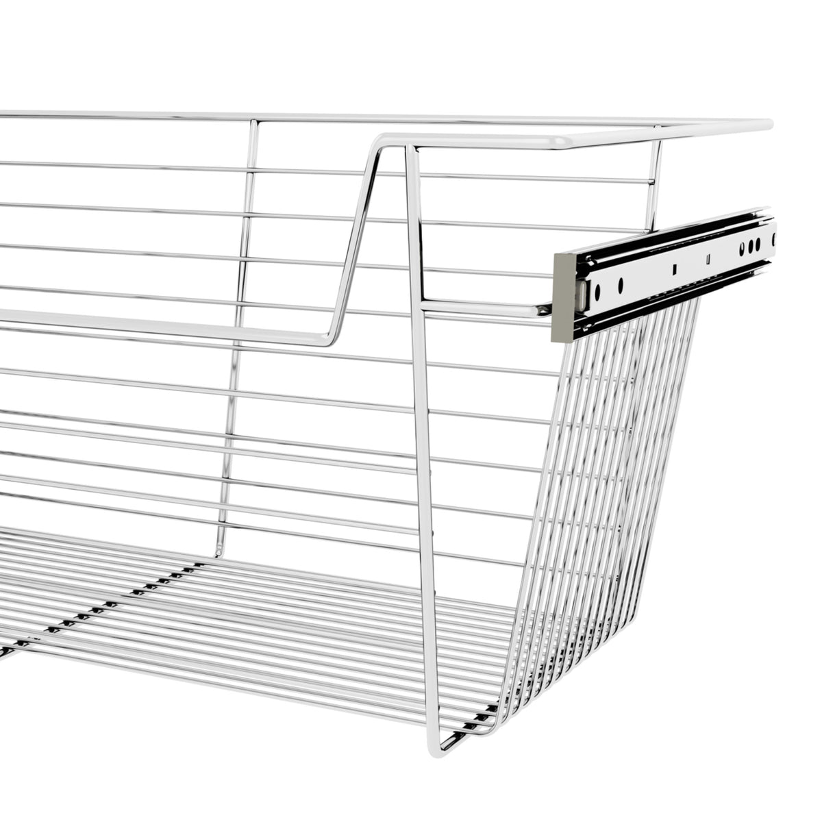 Rev-A-Shelf Sidelines CBSL-241410CR-3 24" Chrome Pullout Closet Basket (3 Pack)