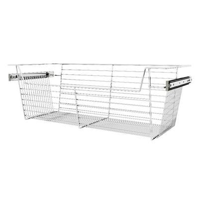 Rev-A-Shelf Sidelines CBSL-301410CR-3 30" Chrome Pullout Closet Storage Basket