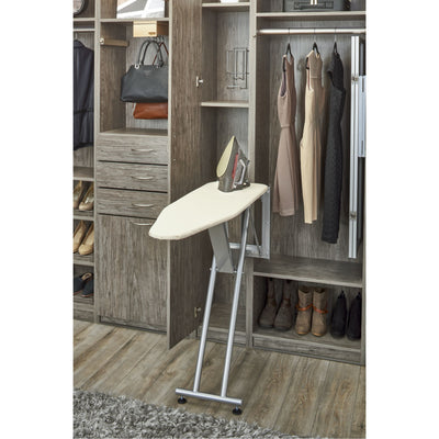 Rev-A-Shelf Sidelines Premiere Pop Up Ironing Board w/ Soft-close, CPUIBSL-14-SM - VMInnovations