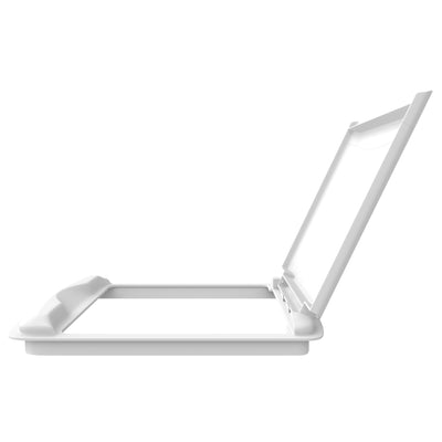Rev-A-Shelf 50 Quart Trash Can Replacement Lid, White (Lid Only) (Open Box) - VMInnovations