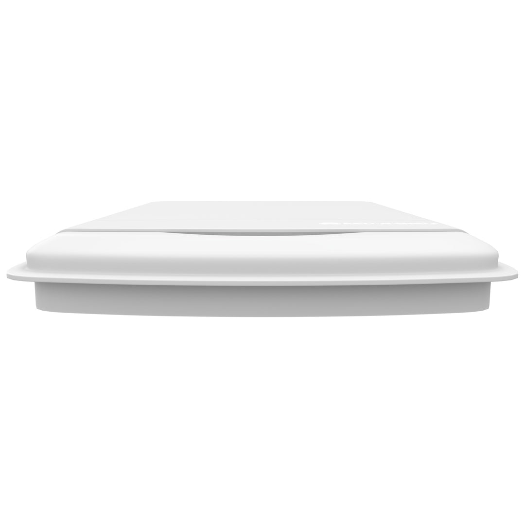 Rev-A-Shelf 50 qt. Trash Can Replacement Lid, White (Lid Only), RV-50-LID-1-40