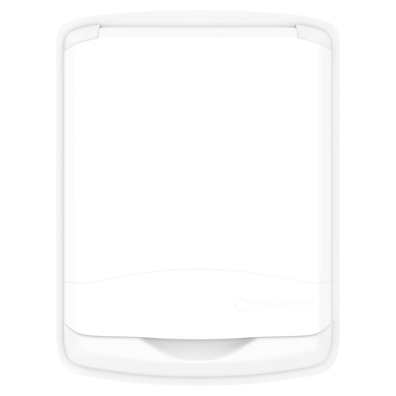 Rev-A-Shelf 50 Quart Trash Can Replacement Lid, White (Lid Only) (Open Box)