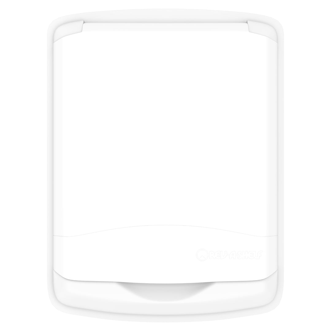Rev-A-Shelf 50 Quart Trash Can Replacement Lid, White (Lid Only) (Open Box)